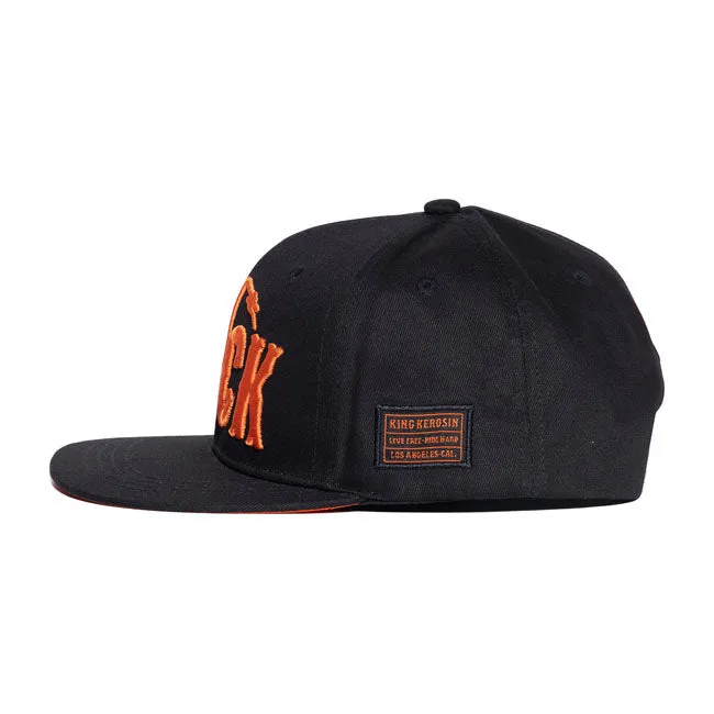 KING KEROSIN FUCK EVERYONE SNAPBACK CAP