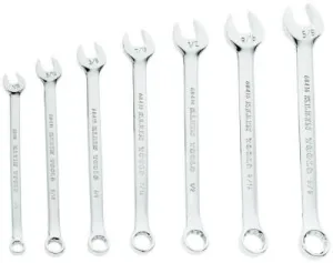 Klein Tools 7 Piece Combination Wrench Sets, 6; 12 Points, Inch, 68400