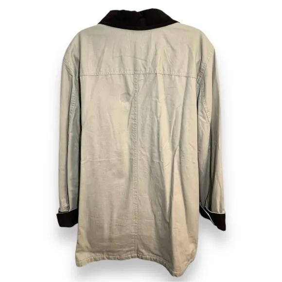 Lands’ End Women’s Barn Coat Tan Size XL (18/20)