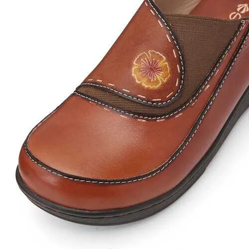 Leather Mules Clogs