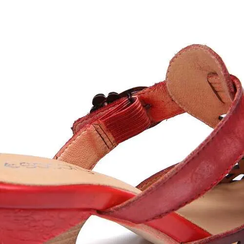 Leather Mules Sandals