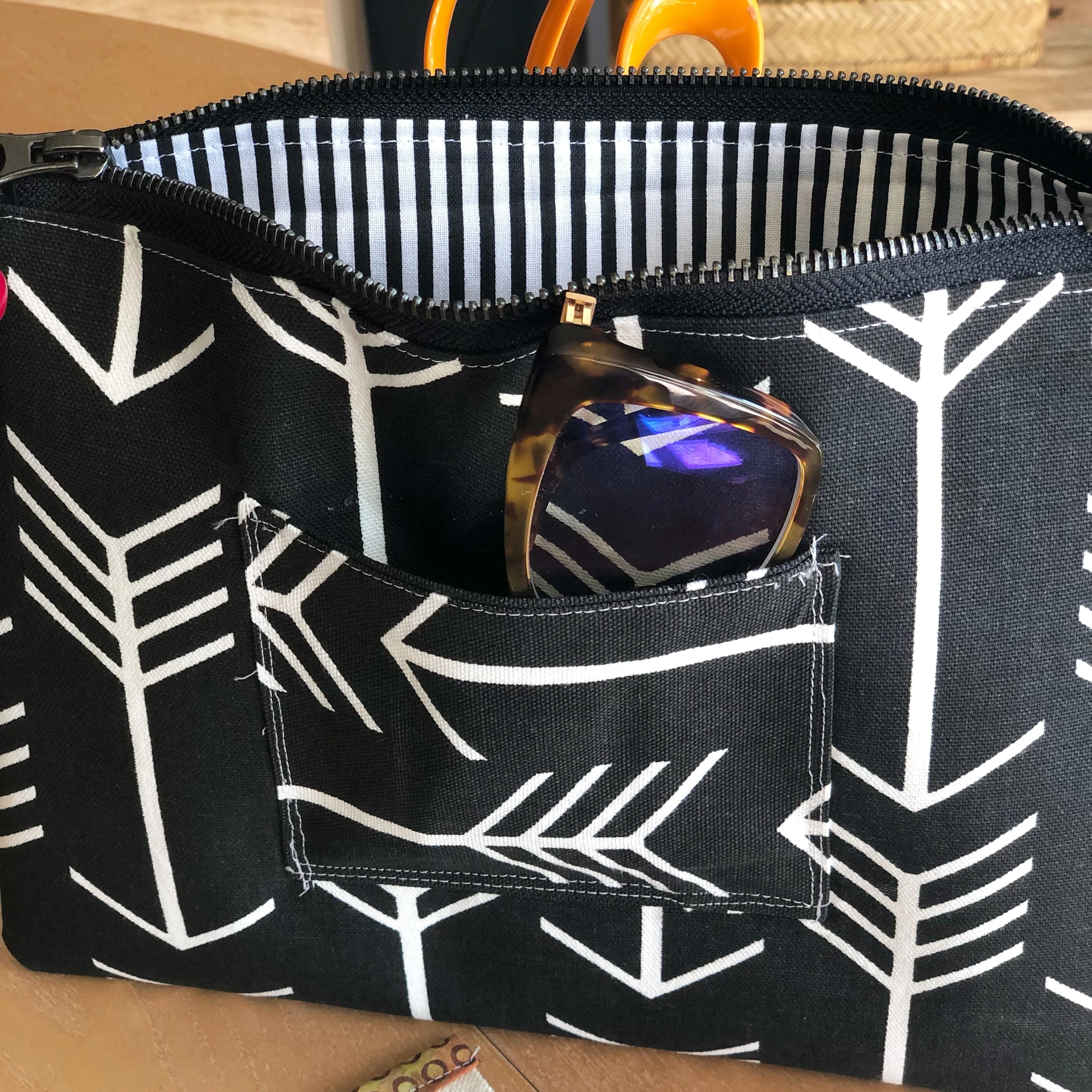 life pocket - canvas zip bag