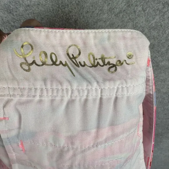 Lilly Pulitzer Callahan Shorts‎ Size 0 Reef Retreat Basic Multi Casual Beach NEW