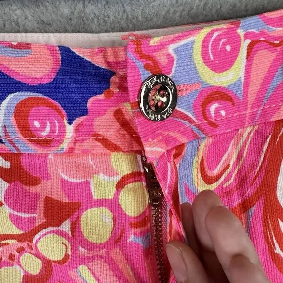 Lilly Pulitzer Callahan Shorts‎ Size 0 Reef Retreat Basic Multi Casual Beach NEW