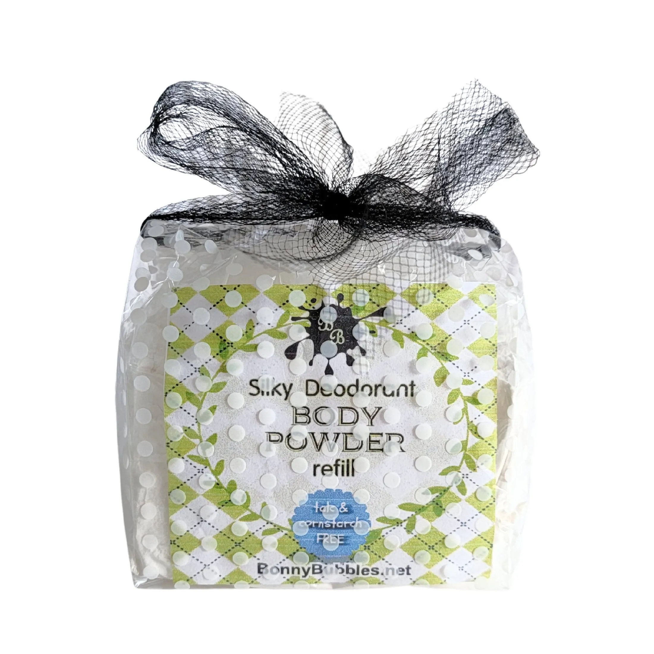 LITTLE BLACK DRESS body powder, 6oz refill