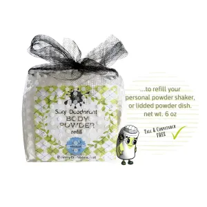LITTLE BLACK DRESS body powder, 6oz refill