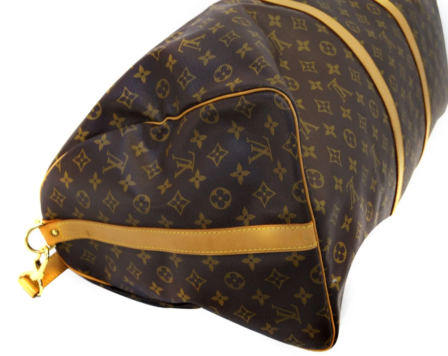 LOUIS VUITTON Monogram Canvas Keepall Bandouliere 60 Travel Bag