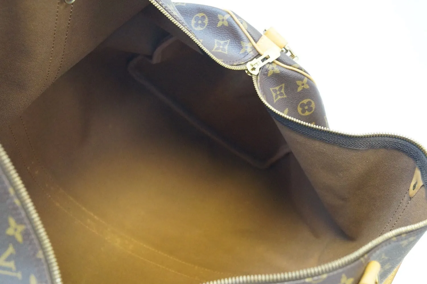 LOUIS VUITTON Monogram Canvas Keepall Bandouliere 60 Travel Bag