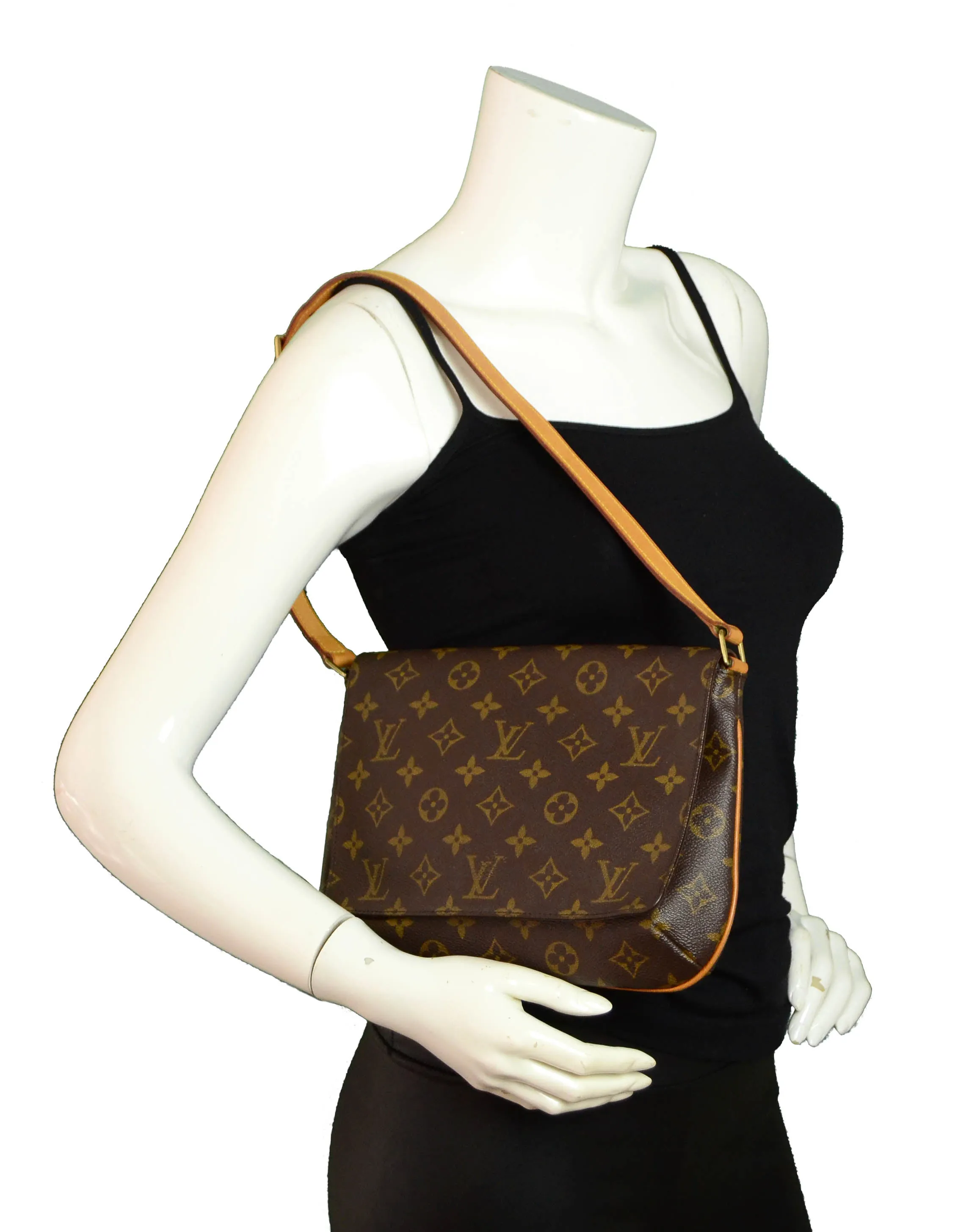Louis Vuitton Monogram Canvas Musette Tango Bag