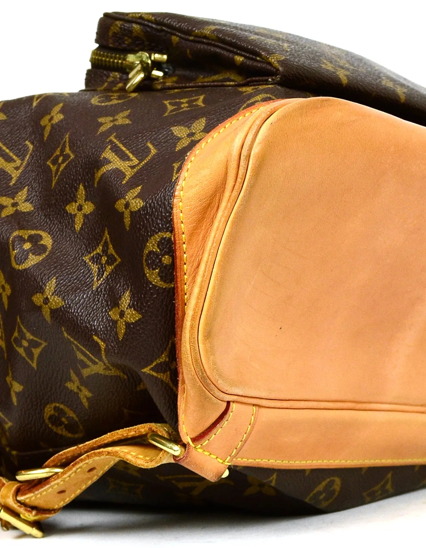 Louis Vuitton Monogram Coated Canvas Montsouris GM Backpack Bag