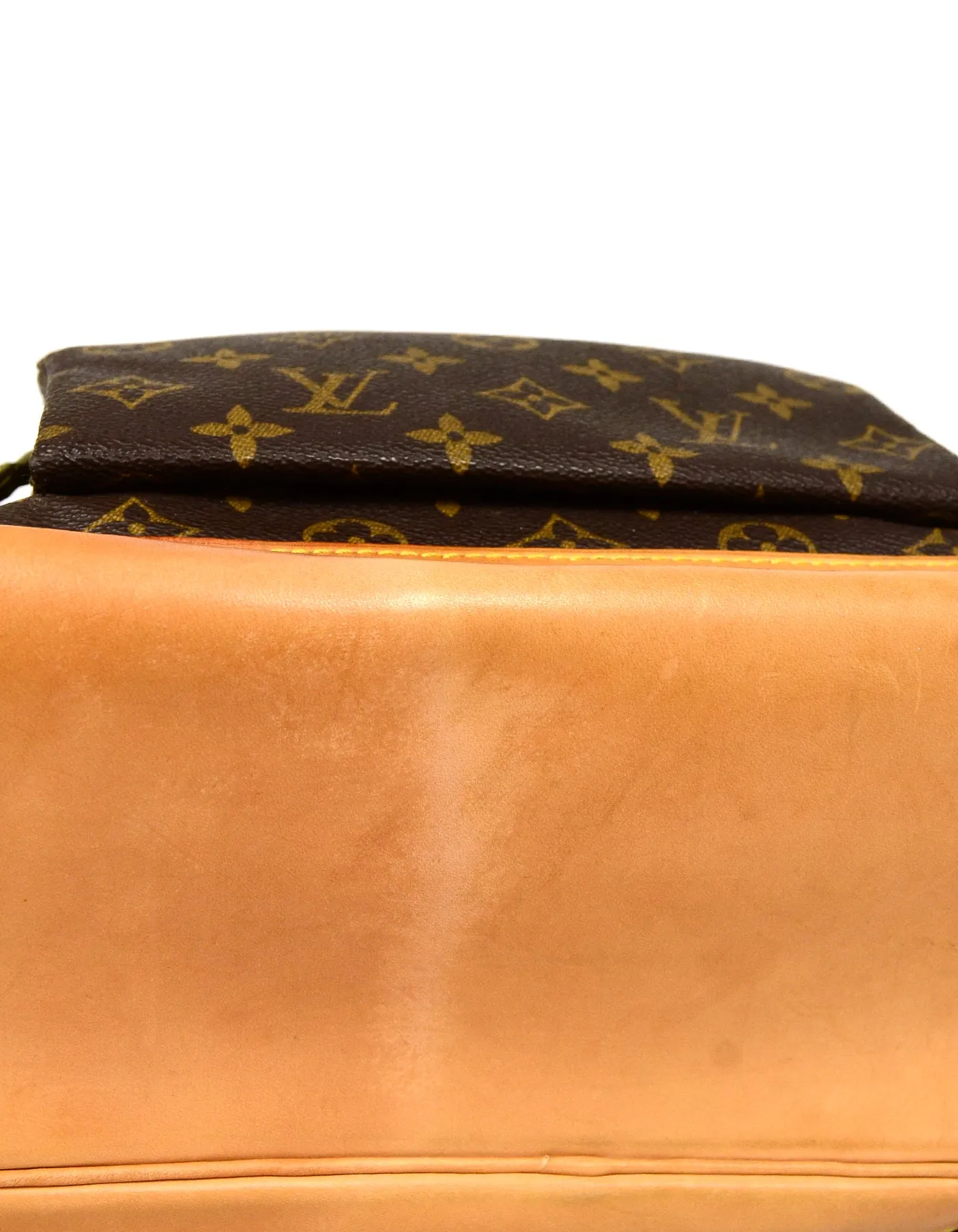 Louis Vuitton Monogram Coated Canvas Montsouris GM Backpack Bag