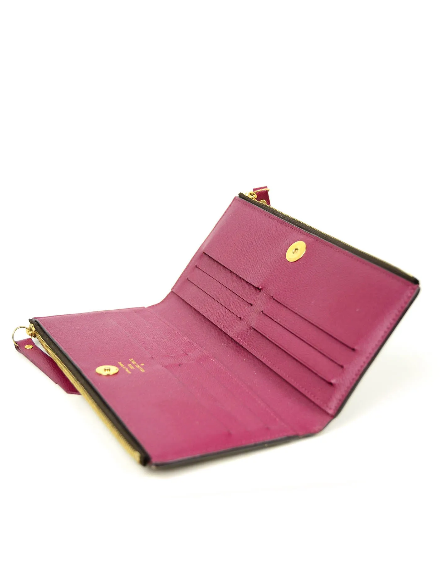 Louis Vuitton Monogram Fuchsia Adele Wallet