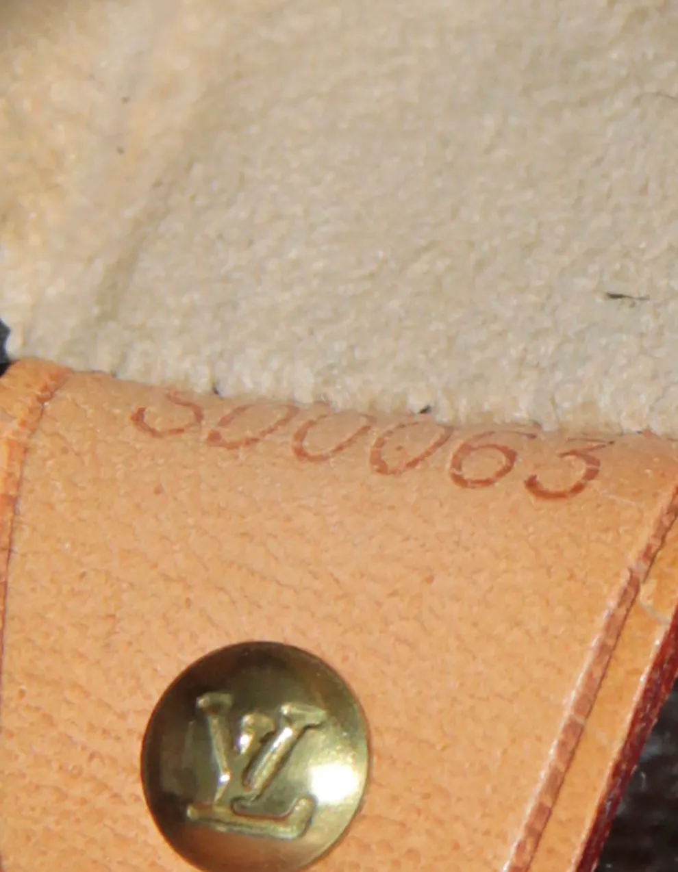 Louis Vuitton Monogram Luco Tote Tag