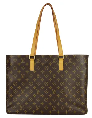 Louis Vuitton Monogram Luco Tote Tag