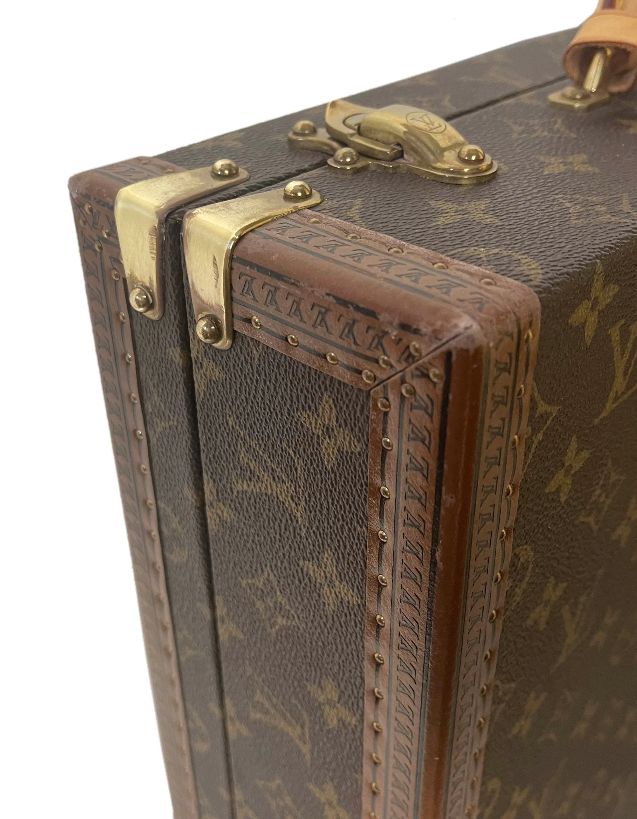 Louis Vuitton Monogram President Classeur Hard Briefcase Bag