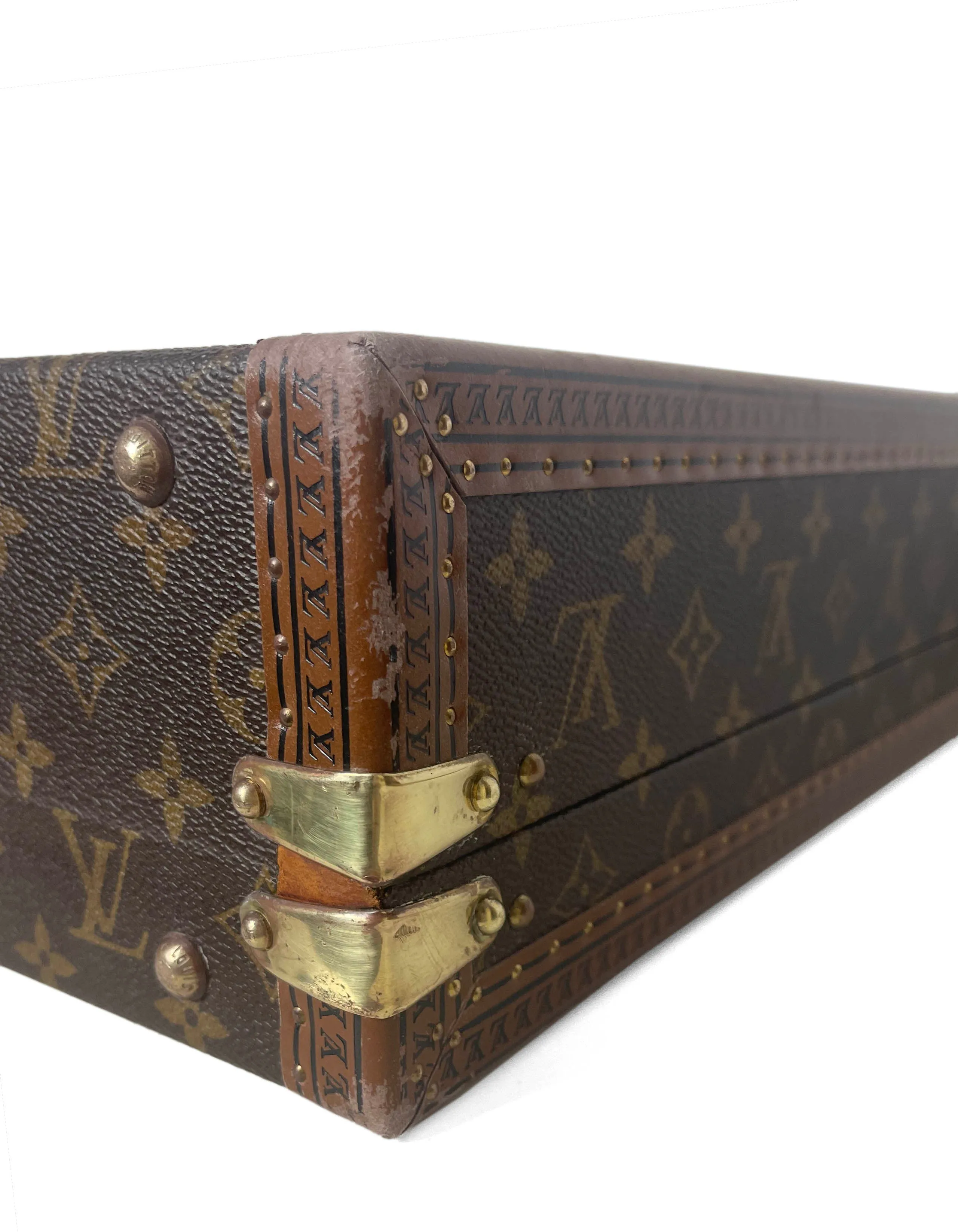 Louis Vuitton Monogram President Classeur Hard Briefcase Bag