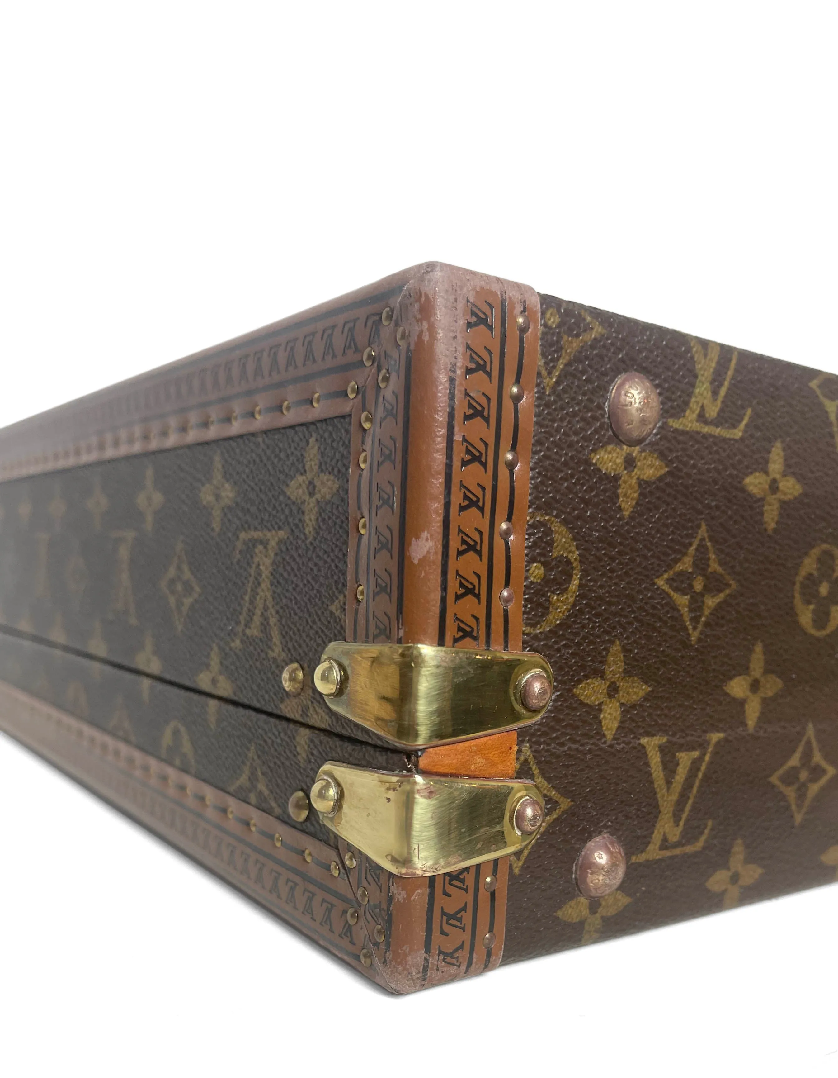 Louis Vuitton Monogram President Classeur Hard Briefcase Bag