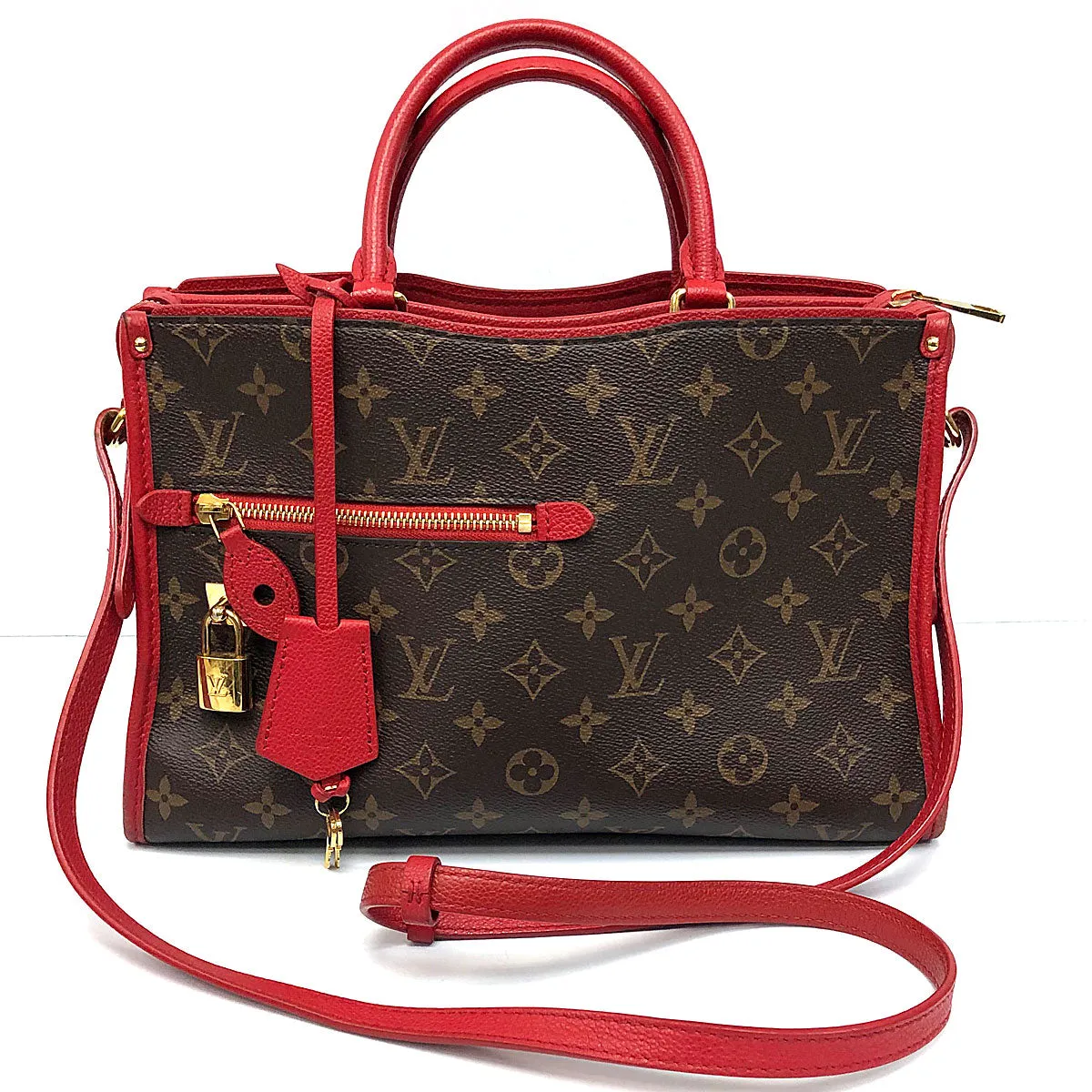 Louis Vuitton Popincourt PM Tote Cherry