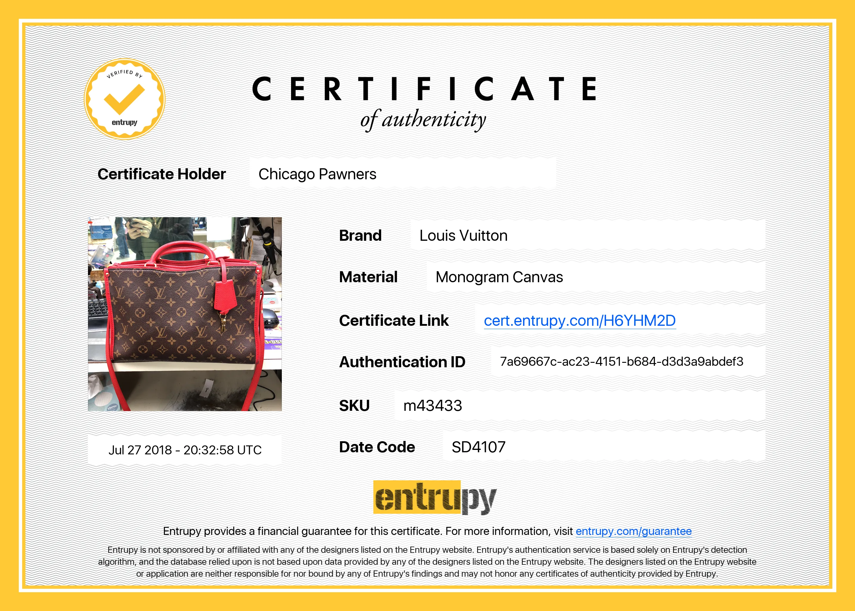 Louis Vuitton Popincourt PM Tote Cherry