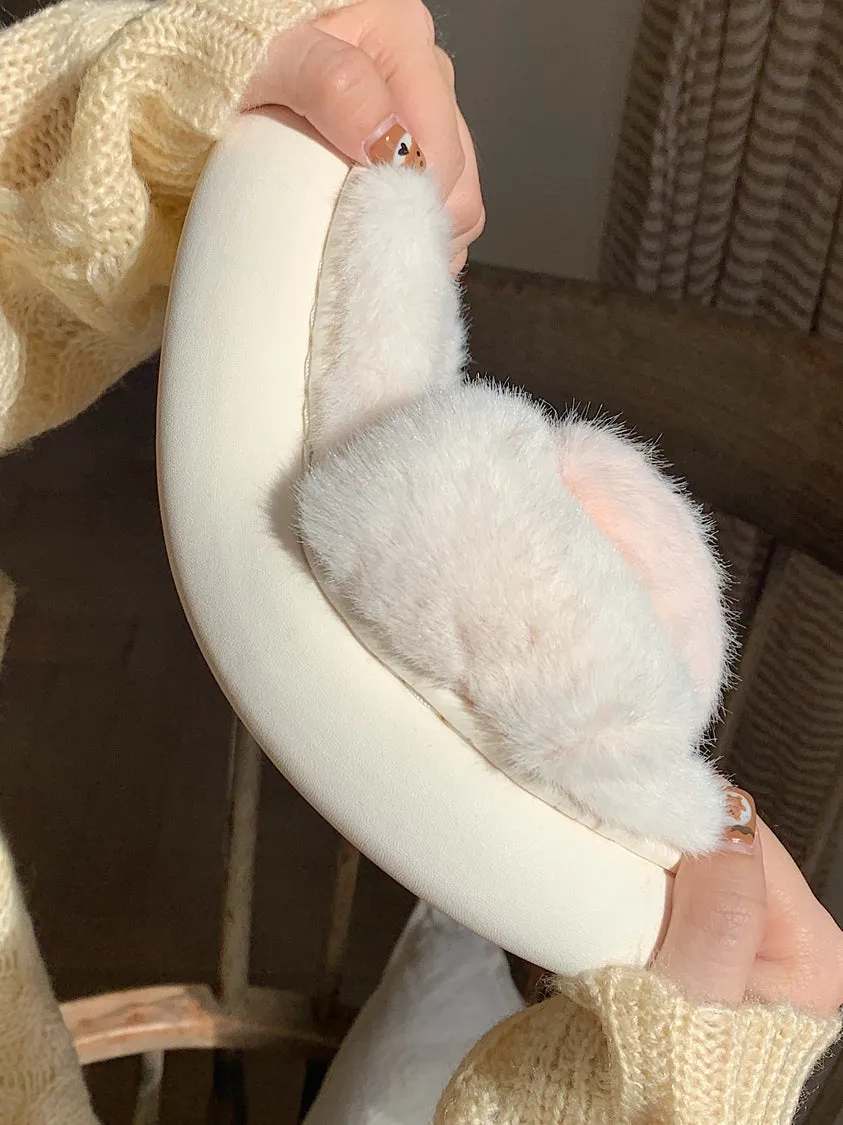 love plush slippers  KF83098