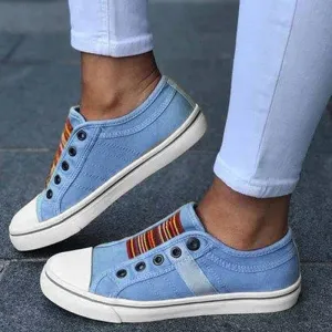 Low-cut Trainers Canvas Flat Shoes