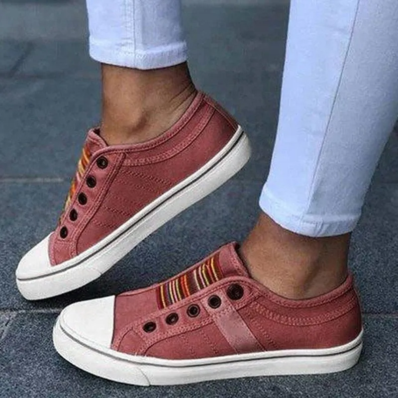 Low-cut Trainers Canvas Flat Shoes