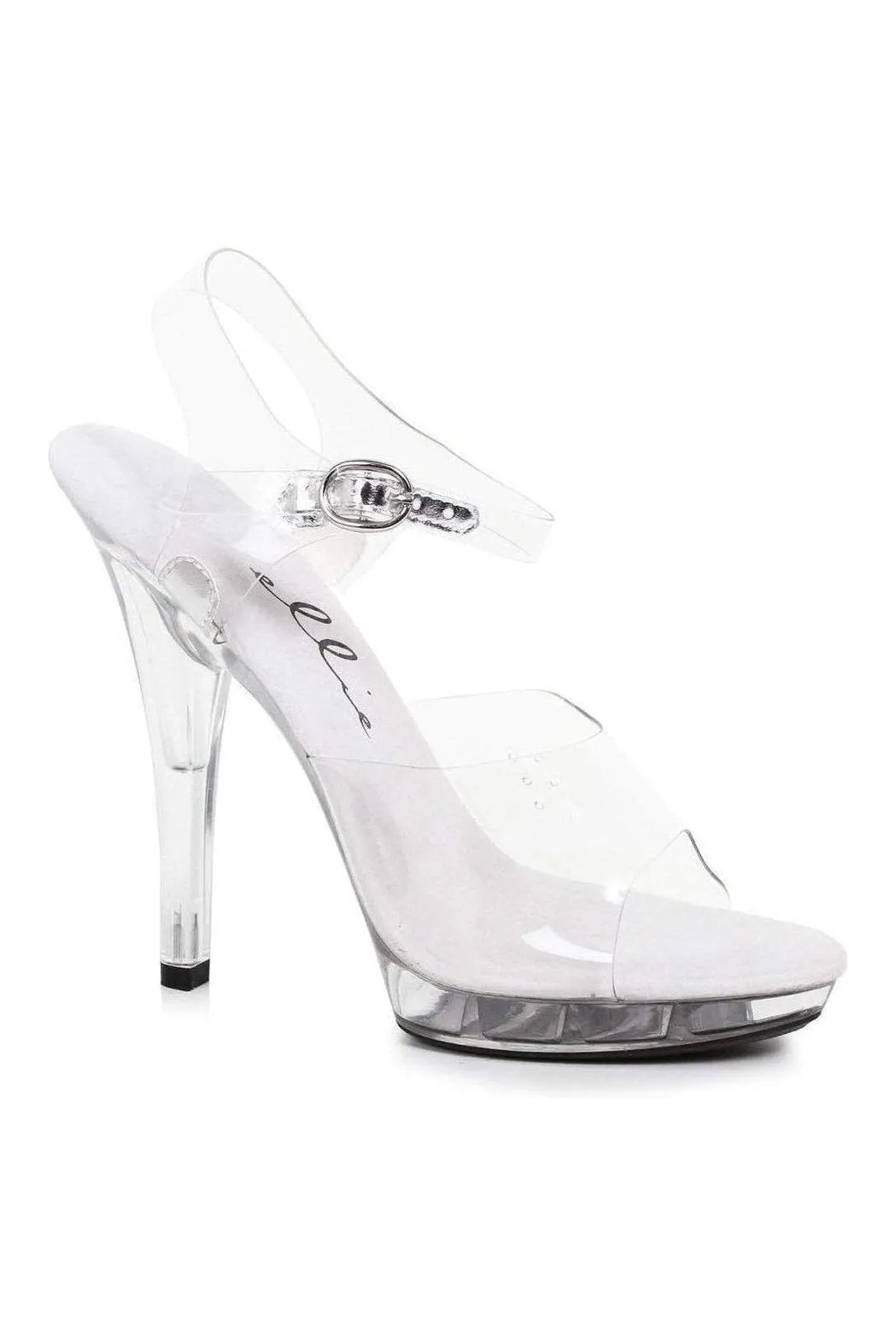 M-BROOK Platform Sandal  | Clear Vinyl