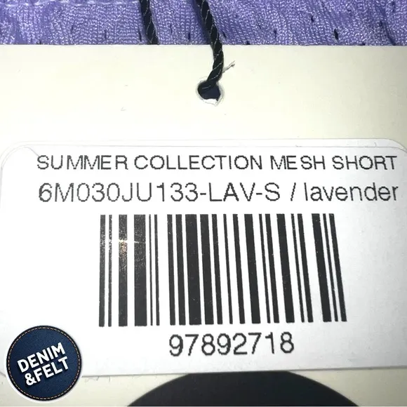 MadHappy SUMMER COLLECTION MESH SHORT Purple/Lavender Mesh Shorts | NEW/NWT💜💜