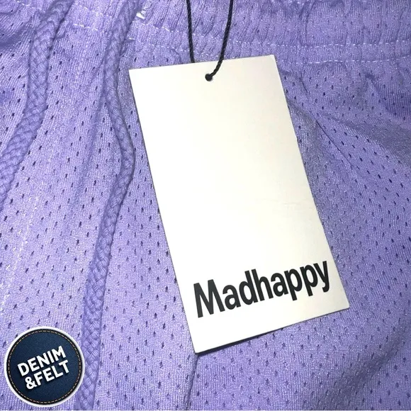 MadHappy SUMMER COLLECTION MESH SHORT Purple/Lavender Mesh Shorts | NEW/NWT💜💜