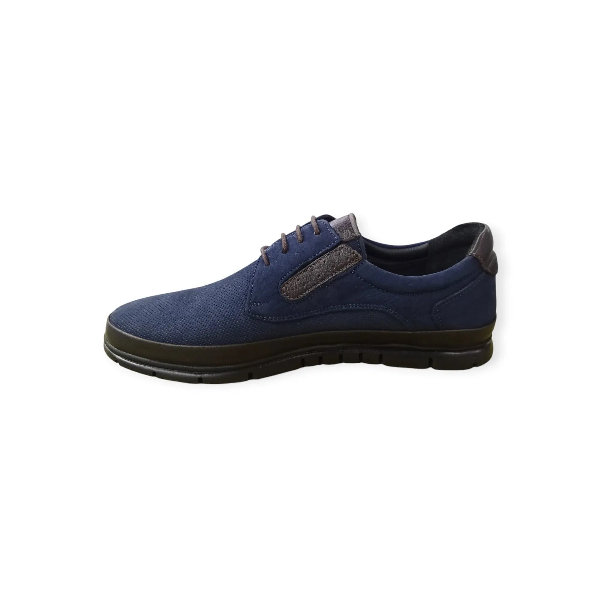 Marco Rossi Casual Lace Up Shoe Navy