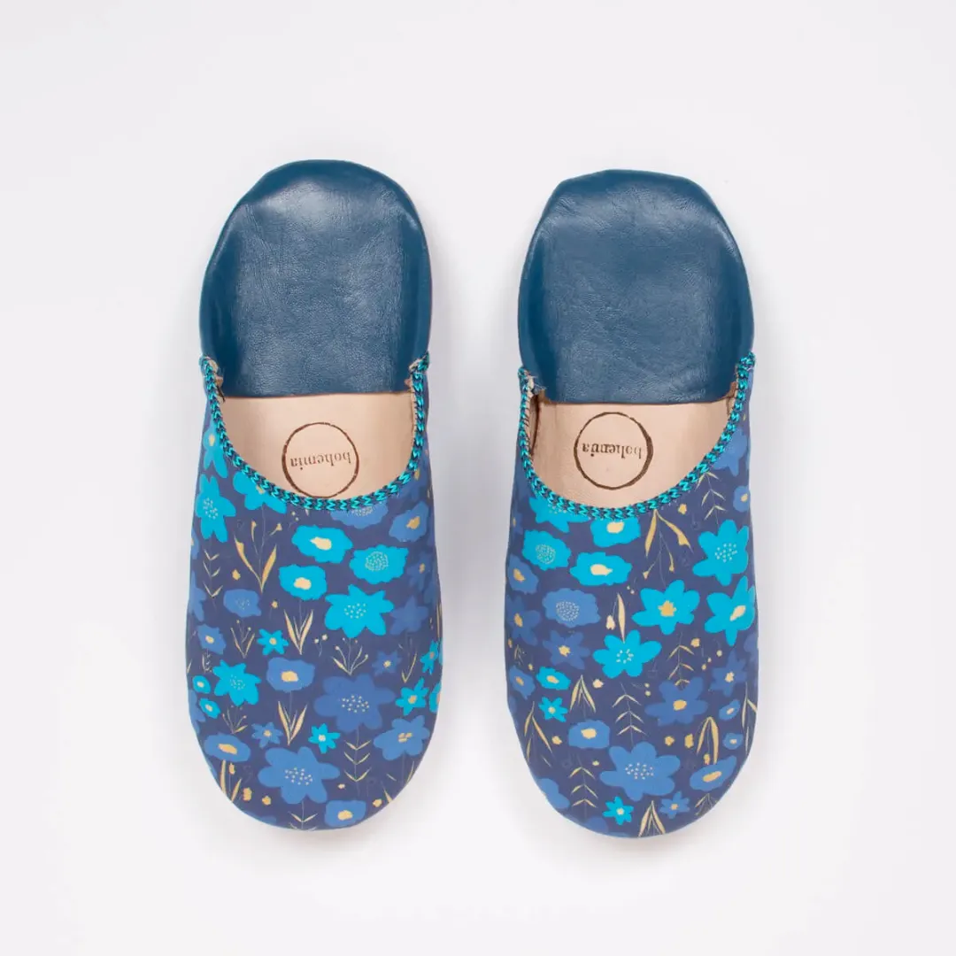 Margot Print Medium Babouche Slippers