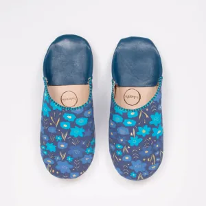 Margot Print Medium Babouche Slippers