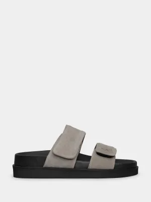 MASTER MINK SUEDE SLIPPERS
