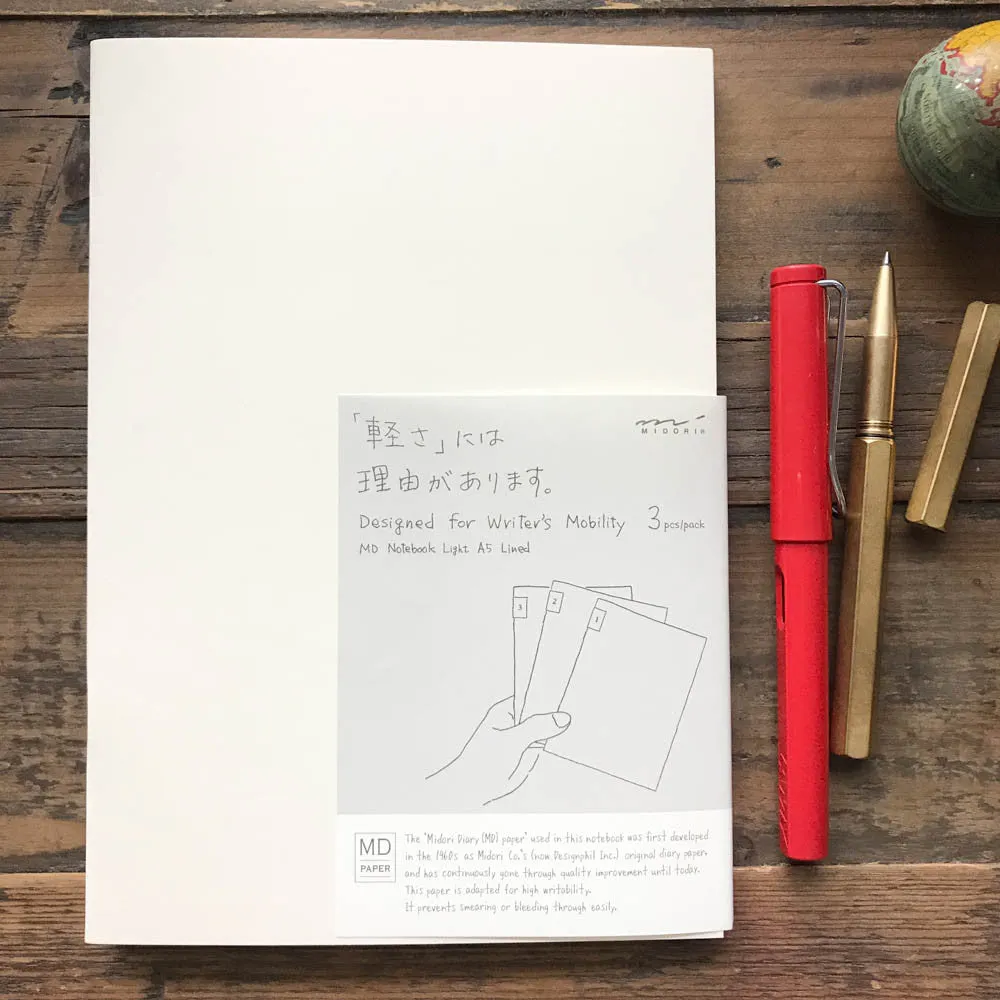 [MD] Light Notebook - pack of 3 (A5)