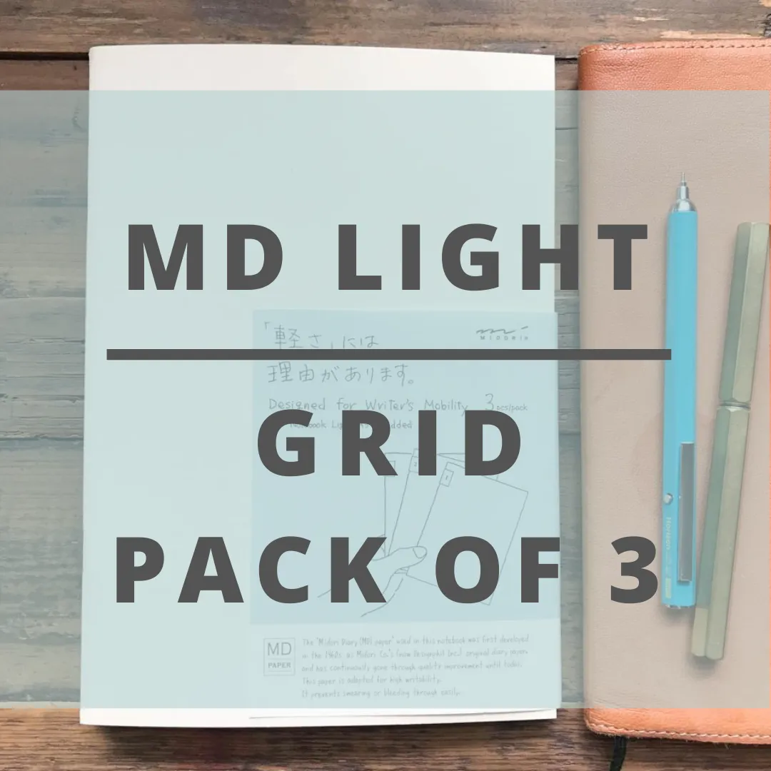 [MD] Light Notebook - pack of 3 (A5)