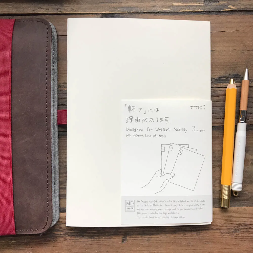 [MD] Light Notebook - pack of 3 (A5)