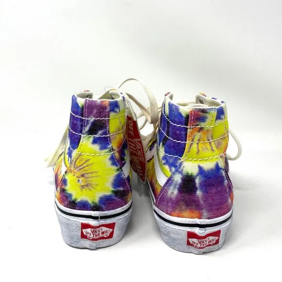 💖MEGA SALE💖Vans Sk8-Hi Women Tapered Washed Eie Bye Multicolor   VN0A4U1619X
