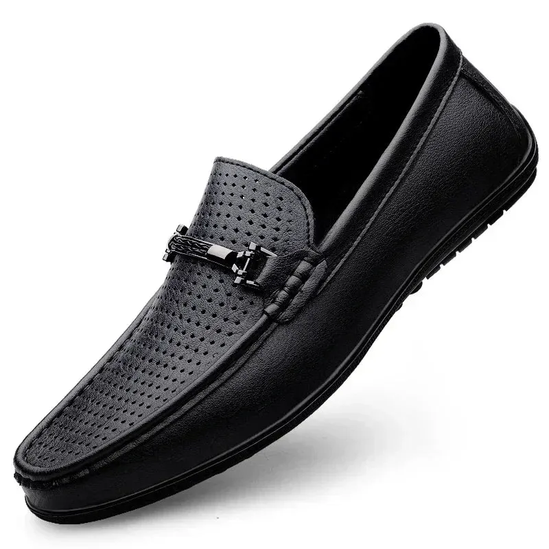 Men's Genuine Leather flat Shoes