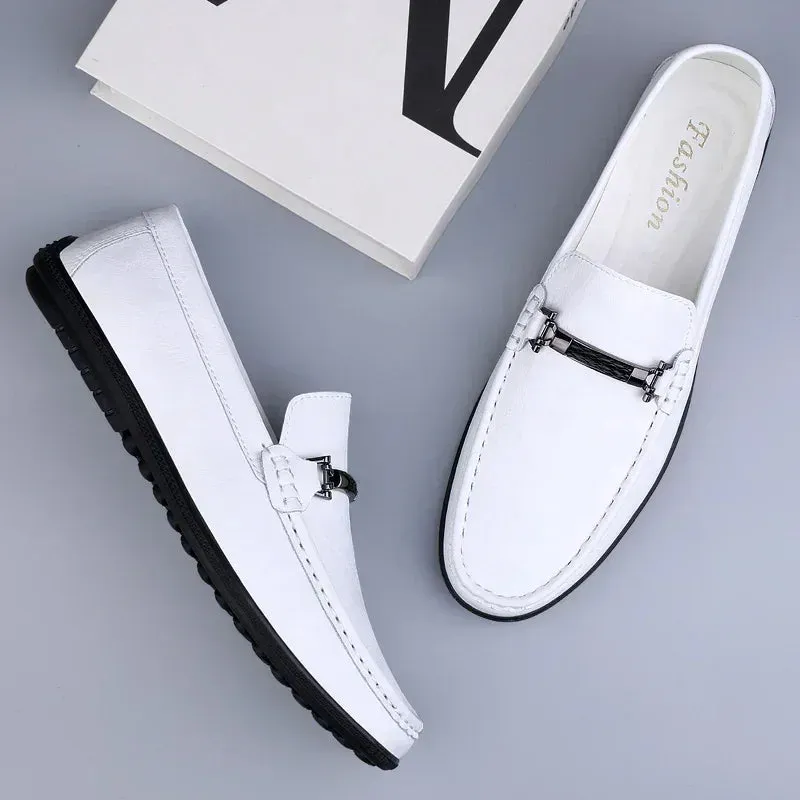 Men's Genuine Leather flat Shoes