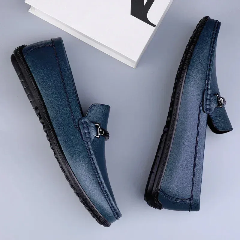 Men's Genuine Leather flat Shoes