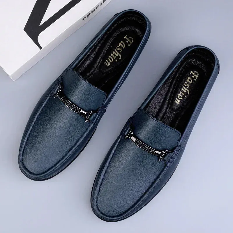 Men's Genuine Leather flat Shoes