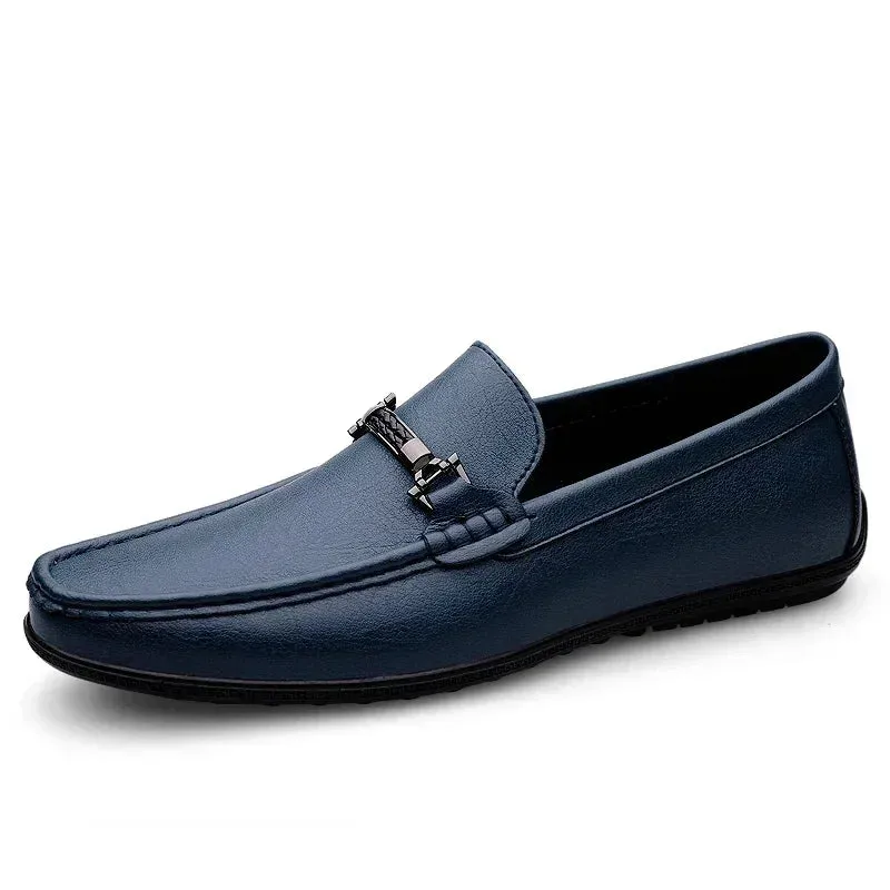 Men's Genuine Leather flat Shoes