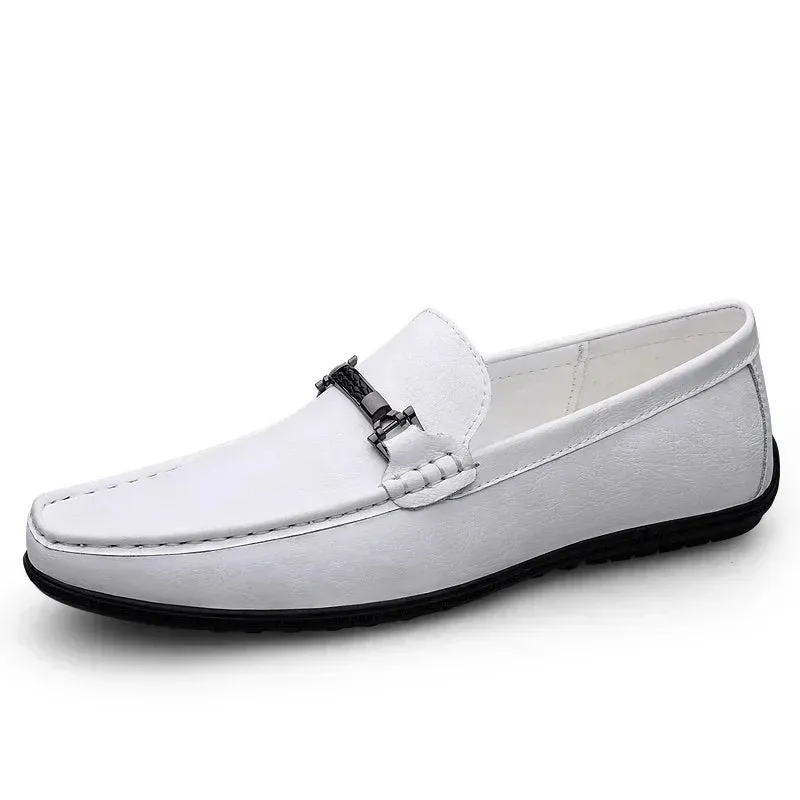 Men's Genuine Leather flat Shoes