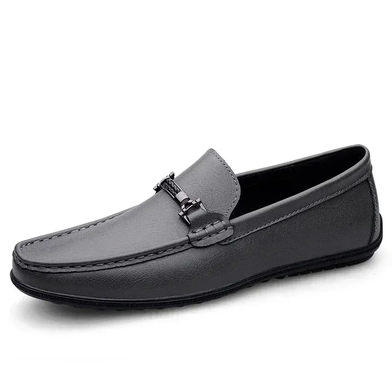 Men's Genuine Leather flat Shoes