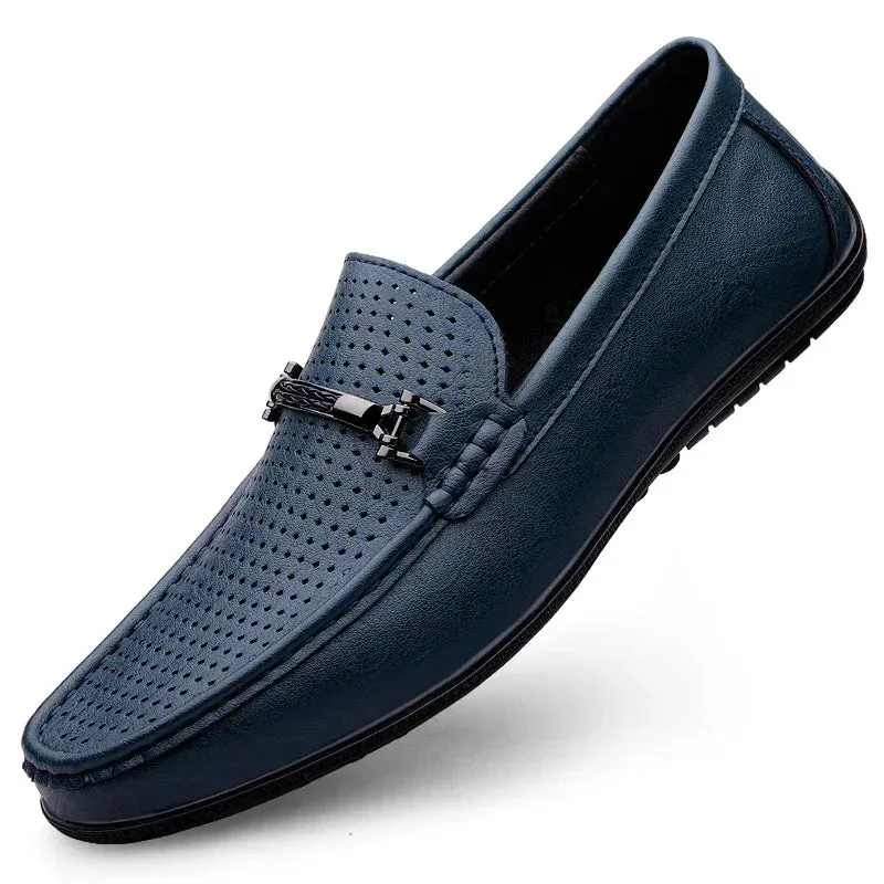 Men's Genuine Leather flat Shoes