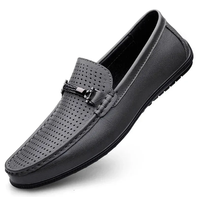 Men's Genuine Leather flat Shoes