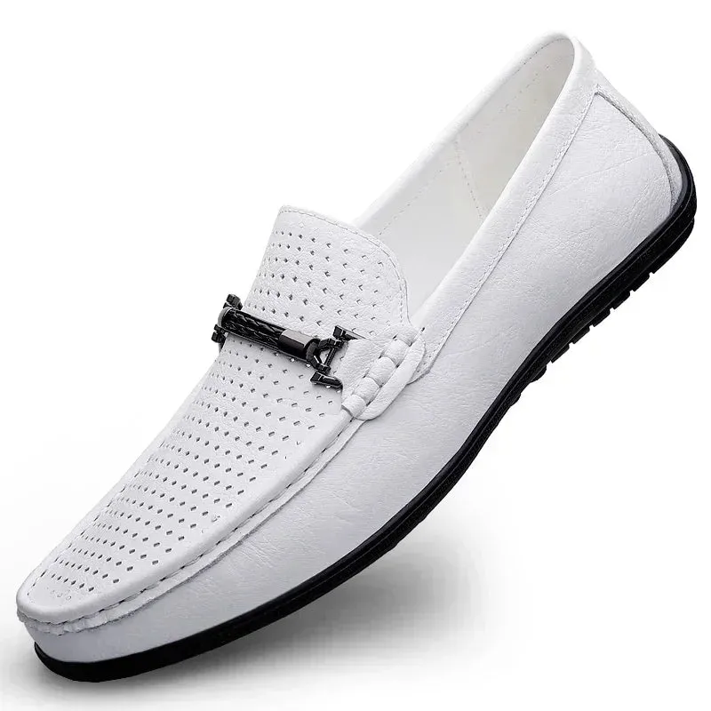 Men's Genuine Leather flat Shoes