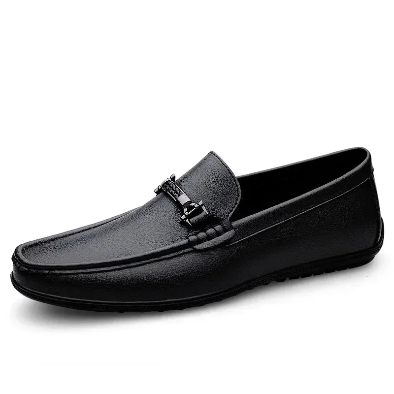 Men's Genuine Leather flat Shoes