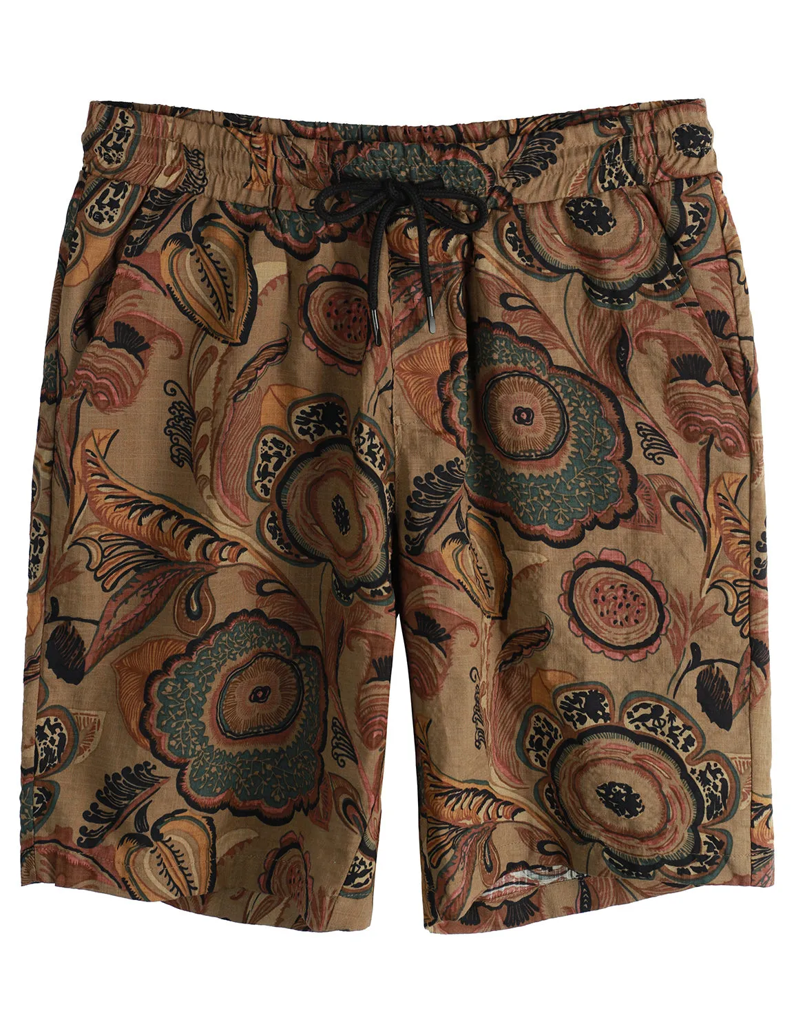 Men's Retro Striped 70s Casual Cotton Breathable Summer Shorts