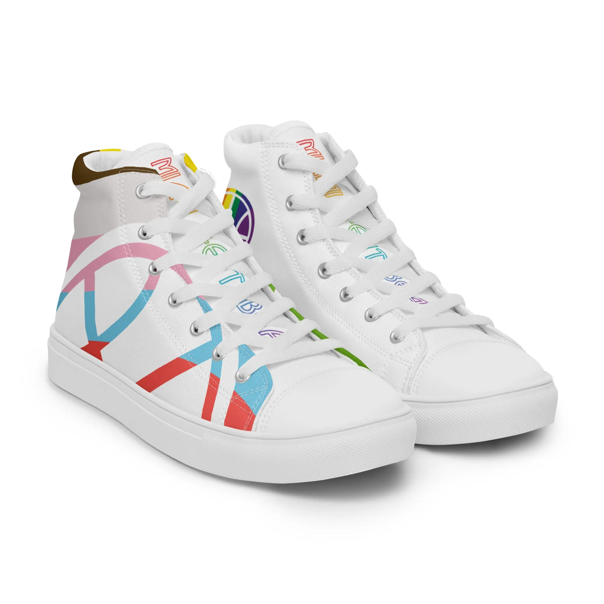 MHB Pride (Womens - Canvas High Tops)